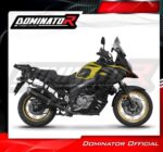 DOMINATOR Εξάτμιση S6 BLACK για Suzuki DL 650 V-Strom 2017–2025 - Image 4