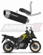 DOMINATOR Εξάτμιση S6 BLACK για Suzuki DL 650 V-Strom 2017–2025