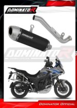 DOMINATOR Εξάτμιση S6 BLACK Zontes 703F 2025-2026