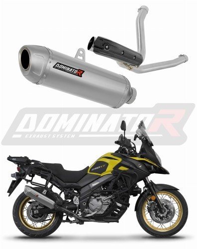 DOMINATOR Εξάτμιση Slip-On S6 για Suzuki DL 650 V-Strom 2017-2025