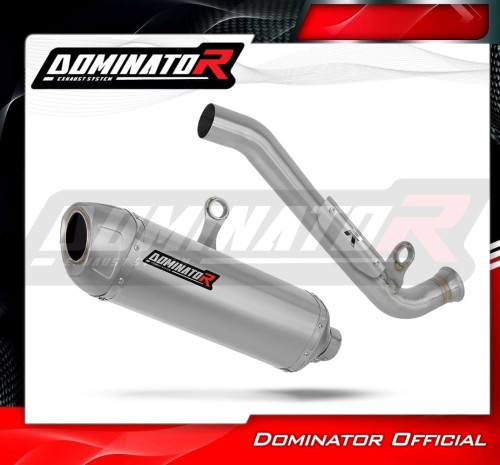 DOMINATOR Εξάτμιση S6 BLACK Zontes 703F 2025-2026