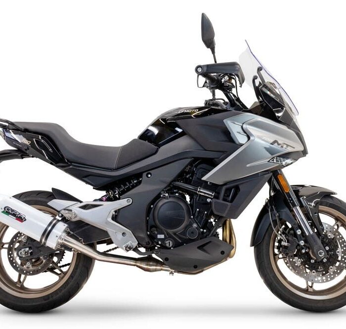 GPR Εξάτμιση CF Moto 700 MT 2023-2024 (Euro 5) Dual Inox