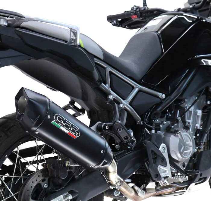 GPR Εξάτμιση Furore-X Black Titanium CF Moto 450 MT 2024-2025
