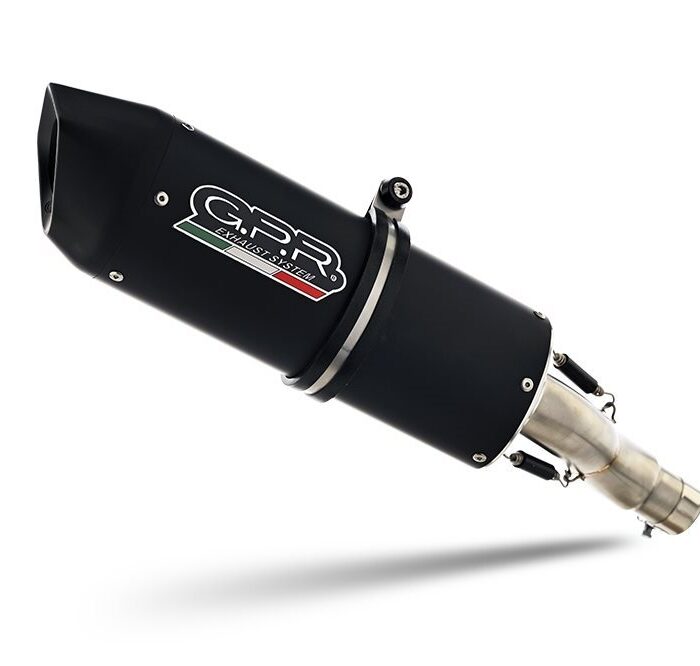 GPR Εξάτμιση Benelli TRK 502 2021-2024 Euro 5 Furore Nero (Slip-On)