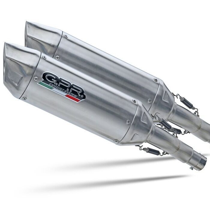 GPR Διπλές Εξατμίσεις για Kawasaki Z1000 2007-2009 Furore-X Inox