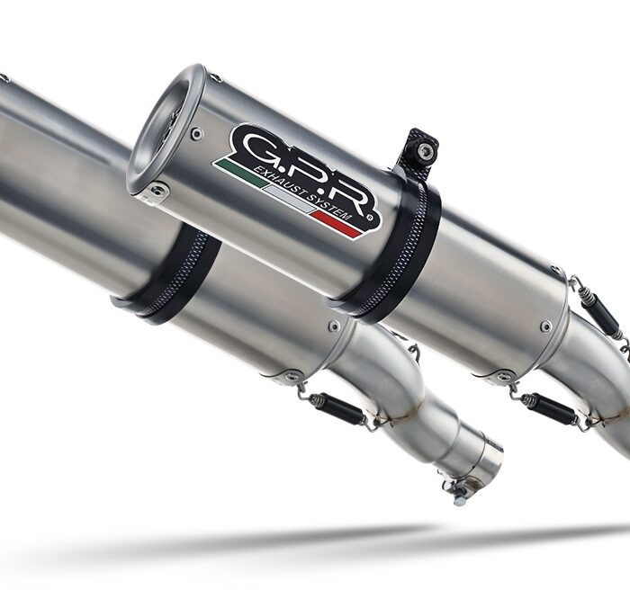 GPR Διπλές Εξατμίσεις για Kawasaki Z1000 2007-2009 M3 Inox