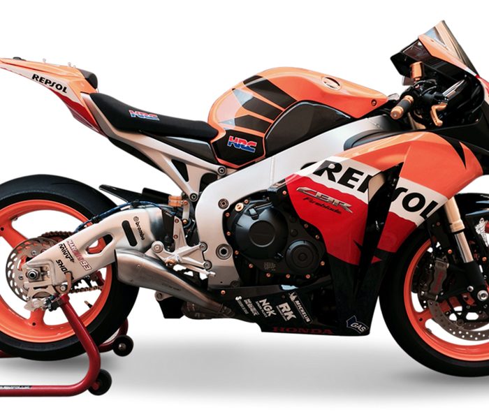 HP Corse Εξάτμιση HYDROFORM SATIN Honda CBR 1000 RR 2008-2013 (Slip-On)