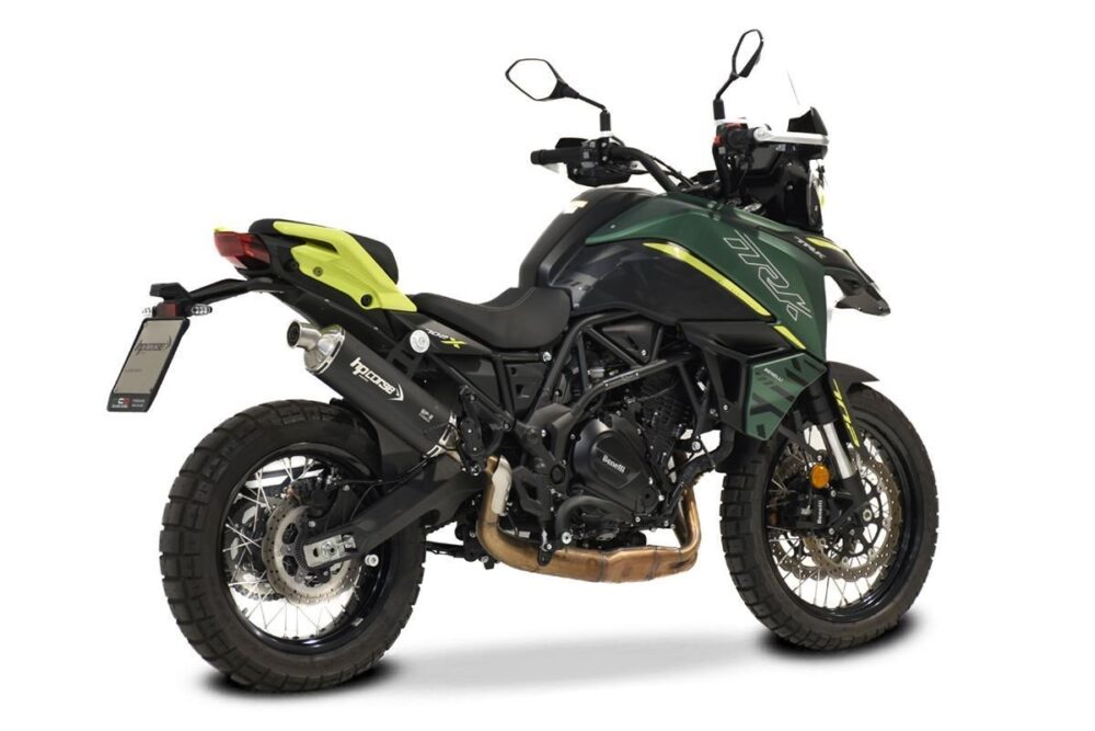 HP Corse Εξάτμιση Benelli TRK 702 / 702X SP-2 Black Titanium Slip-On - Image 4