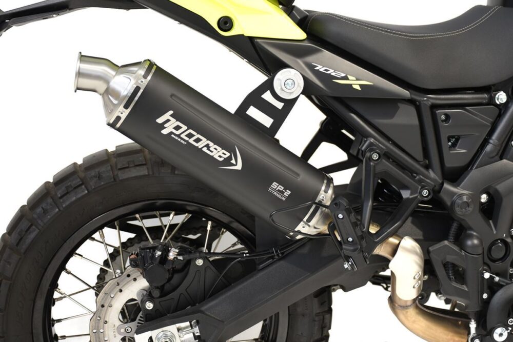 HP Corse Εξάτμιση Benelli TRK 702 / 702X SP-2 Black Titanium Slip-On - Image 7