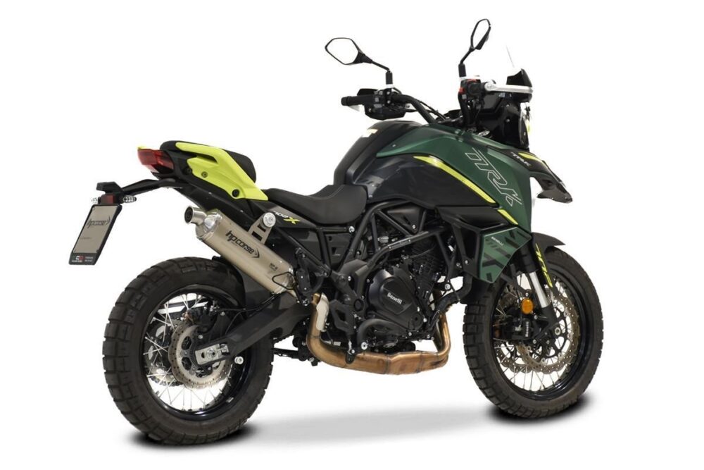 HP Corse Εξάτμιση Benelli TRK 702 / 702X SP-2 Black Titanium Slip-On