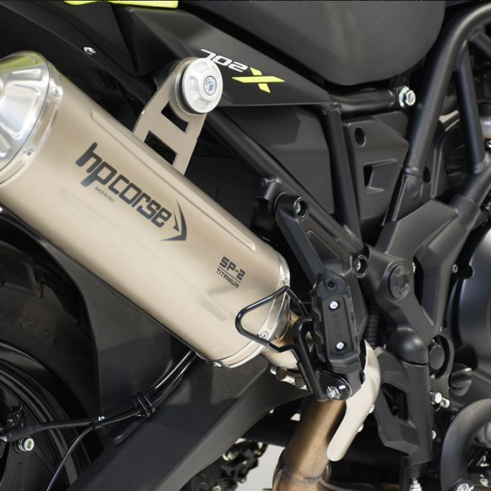 HP Corse Εξάτμιση Benelli TRK 702 / 702X SP-2 Titanium Slip-On