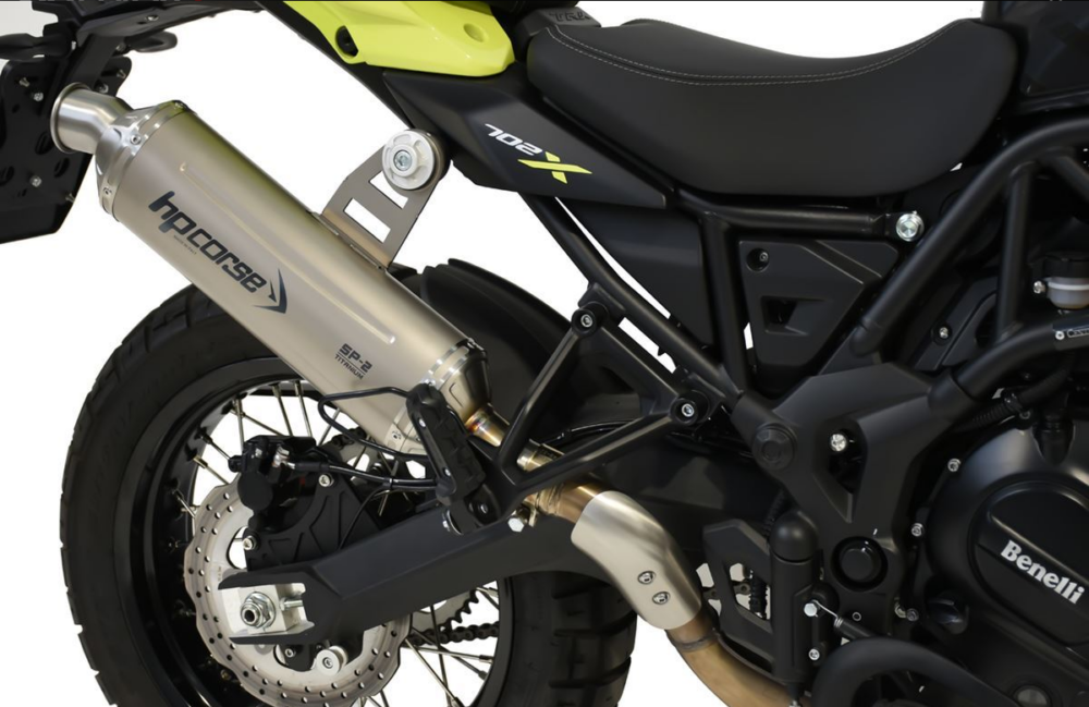 HP Corse Εξάτμιση Benelli TRK 702 / 702X SP-2 Black Titanium Slip-On