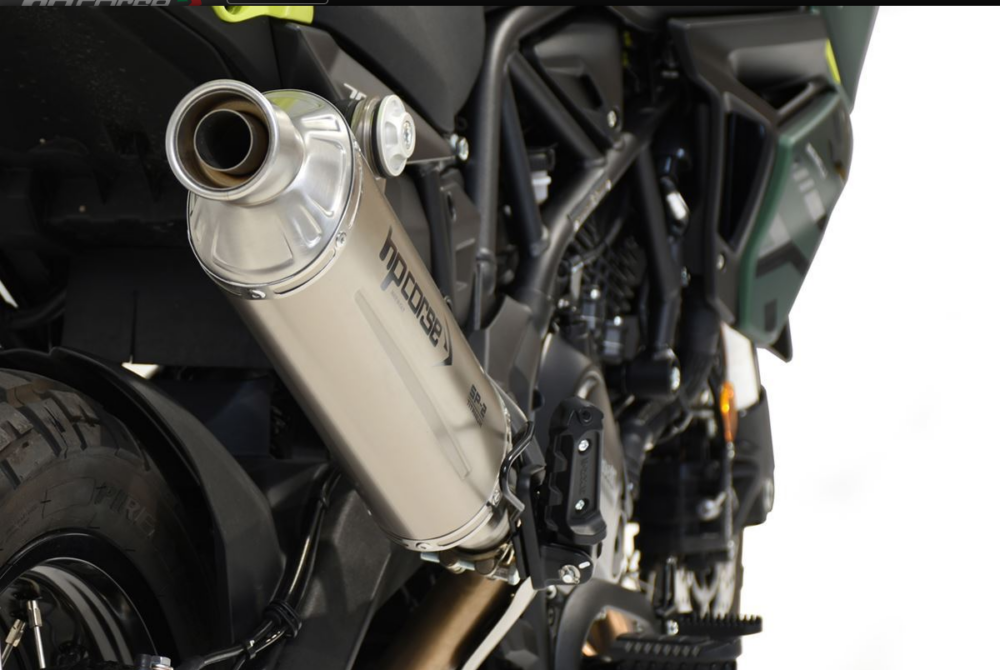 HP Corse Εξάτμιση Benelli TRK 702 / 702X SP-2 Black Titanium Slip-On