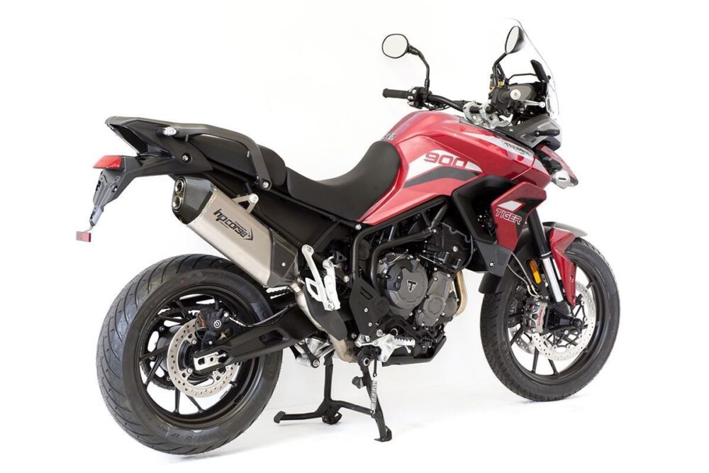 HP Corse Εξάτμιση Triumph Tiger 850 / 900 2020-2024 SPS Carbon 350 Black (TRSPS900350C-AB)