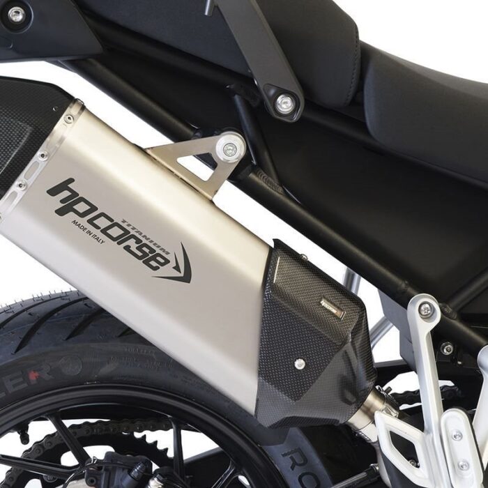 HP Corse Εξάτμιση Triumph Tiger 850 / 900 2020-2024 SPS Carbon 350 Titanium (TRSPS900350T-AB)