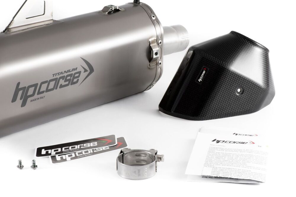 HP Corse Εξάτμιση Triumph Tiger 850 / 900 2020-2024 SPS Carbon 350 Black (TRSPS900350C-AB)