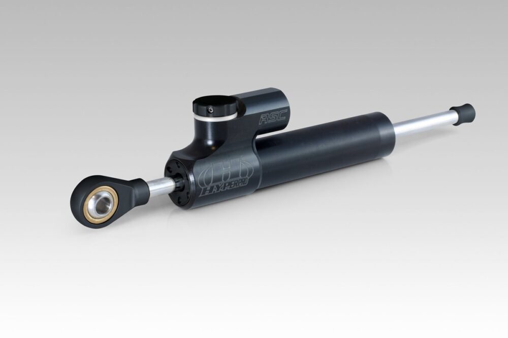 Hyperpro Σετ Σταμπιλιζατέρ Τιμονιού + Βάση για Kawasaki ZX-6R 636 2013–2025