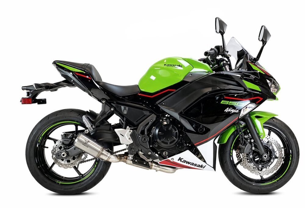 IXRACE Ολόσωμη εξάτμιση (Full System) MK2 Inox Kawasaki Z650 / Ninja 650 2017-2019 (AK7253S)