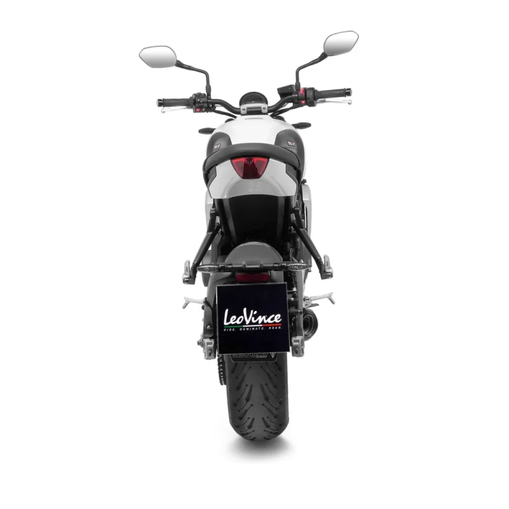 LeoVince Εξάτμιση Ολόσωμη (Full System) LV ONE EVO Black Edition Triumph Trident 660 / Tiger Sport 660 2021-2024