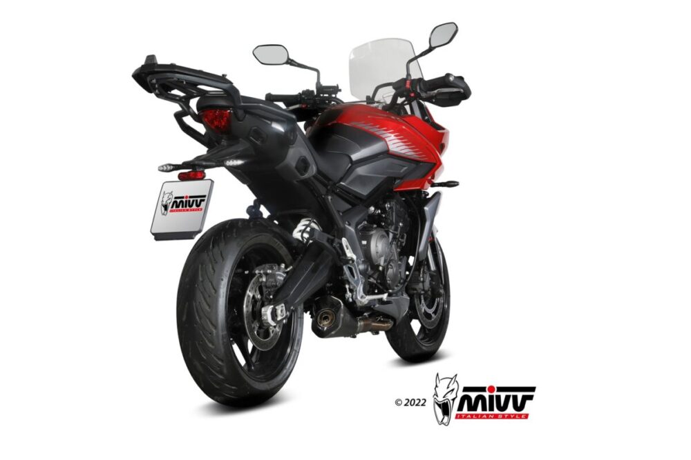 MIVV Εξάτμιση Ολόσωμη (Full System) Delta Race Black Triumph Trident 660 / Tiger Sport 660 2021-2024 - Image 4