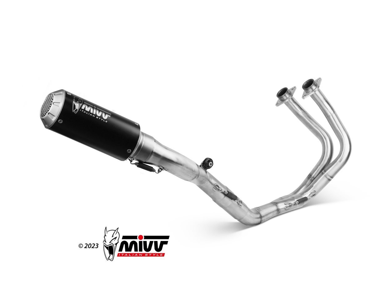 mivv-mk3-black-full-system-z650-ninja650-2017-2023 (1) MIVV Ολόσωμη εξάτμιση (Full System) MK3 Black Kawasaki Z650 / Ninja 650 2017-2023 (K.044.SM3B)