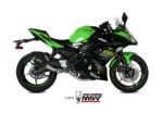 MIVV Ολόσωμη εξάτμιση (Full System) MK3 Inox Kawasaki Z650 / Ninja 650 2017-2023 (K.044.SM3X)