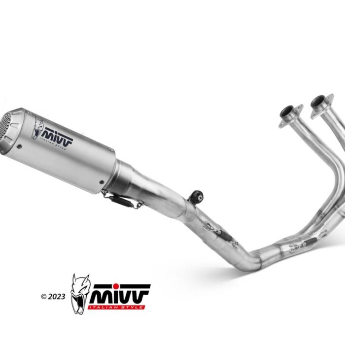 MIVV Ολόσωμη εξάτμιση (Full System) MK3 Inox Kawasaki Z650 / Ninja 650 2017-2023 (K.044.SM3X)