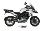MIVV Εξάτμιση Benelli TRK 502 2017-2024 Oval Carbon Slip-On