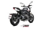 MIVV Εξάτμιση Ολόσωμη (Full System) Delta Race Black Triumph Trident 660 / Tiger Sport 660 2021-2024