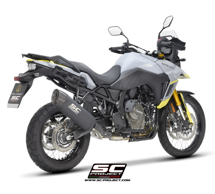 SC-Project Εξάτμιση Rally Raid Titanium Suzuki V-Strom 800DE / 800SE 2023-2025 Slip-On S22A-101T