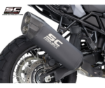 SC-Project Εξάτμιση Adventure Titanium Matt Black Suzuki V-Strom 800DE / 800SE 2023-2025 Slip-On S22A-85MB