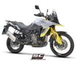 SC-Project Εξάτμιση Adventure Titanium Matt Black Suzuki V-Strom 800DE / 800SE 2023-2025 Slip-On S22A-85MB