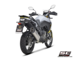 SC-Project Εξάτμιση Adventure Titanium Matt Black Suzuki V-Strom 800DE / 800SE 2023-2025 Slip-On S22A-85MB