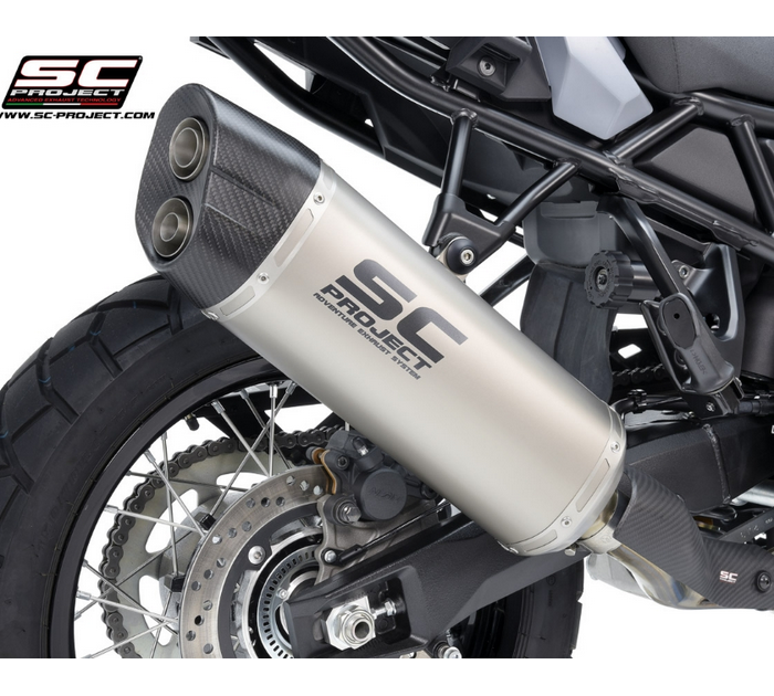 SC-Project Adventure Εξάτμιση Τιτανίου για Suzuki V-Strom 800DE / 800SE 2023-2025 (Slip-On) S22A-85T