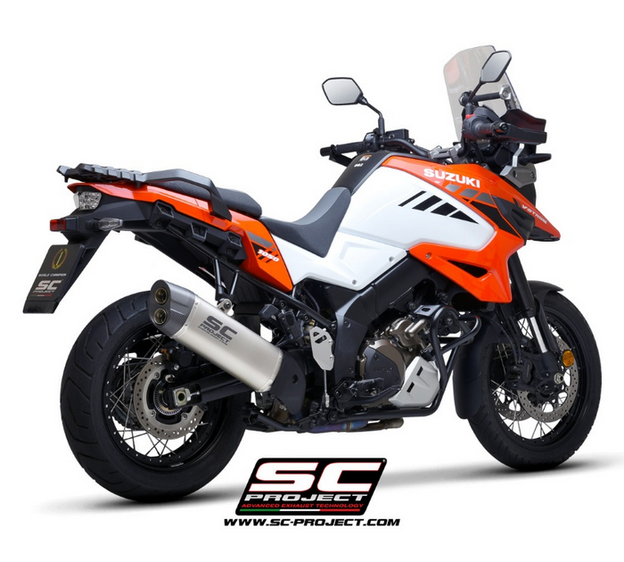 SC-Project Εξάτμιση Adventure Titanium Suzuki V-Strom 1050 XT 2020-2025 Slip-On S21A-86T