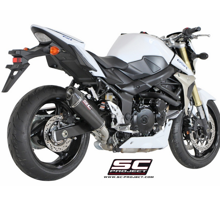 SC-Project Εξάτμιση Conic Carbon Suzuki GSR750 2010-2017 (Slip-On) S07A-34C