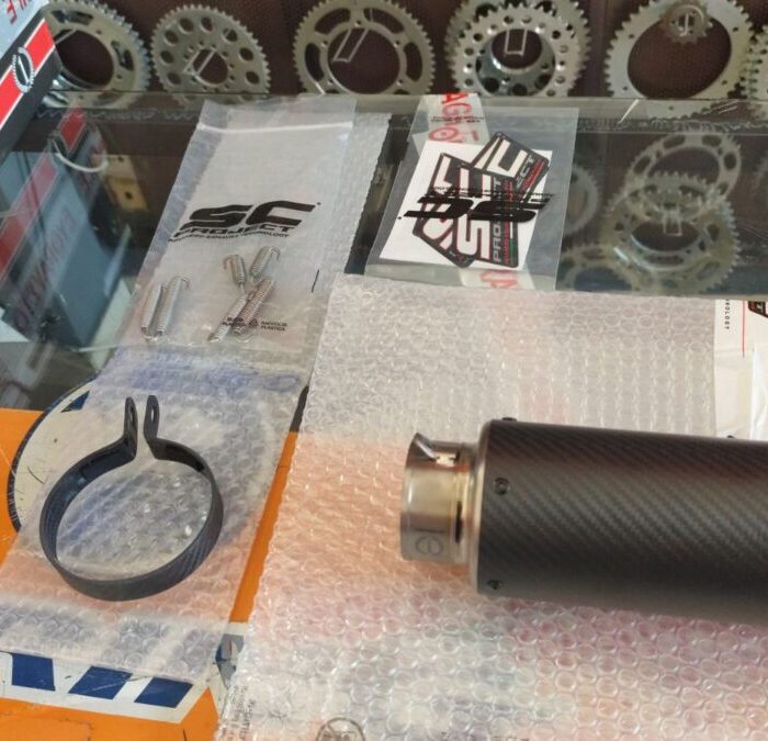 SC-Project Εξάτμιση CR-T Carbon Slip-On Ø60mm