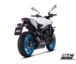 SC-Project Ολόσωμη εξάτμιση (Full System) CR-T Carbon Black Edition για Yamaha MT-09 2024–2026 - Image 5