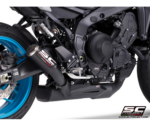 SC-Project Ολόσωμη εξάτμιση (Full System) CR-T Carbon Black Edition για Yamaha MT-09 2024–2026