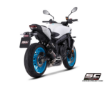 SC-Project Ολόσωμη εξάτμιση (Full System) CR-T Carbon Black Edition για Yamaha MT-09 2024–2026