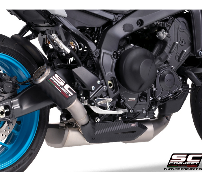 SC-Project Ολόσωμη εξάτμιση (Full System) CR-T Carbon για Yamaha MT-09 2024–2026