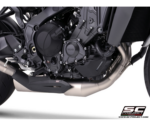 SC-Project Ολόσωμη εξάτμιση (Full System) CR-T Carbon Black Edition για Yamaha MT-09 2024–2026
