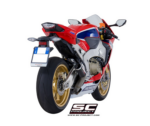SC-Project Εξάτμιση CR-T Carbon High Mount με Σίτα Honda CBR1000RR 2017-2019 SP SP2 (H15A-HT36CR)