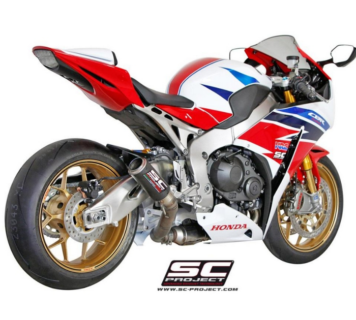SC-Project Εξάτμιση SC1-R Carbon High Mount Honda CBR1000RR 2017-2019 SP SP2 (H15A-HT91C)
