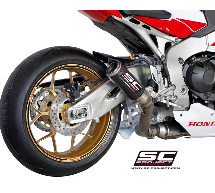 SC-Project Εξάτμιση CR-T Carbon Honda CBR1000RR 2014-2016 SP (H10A-T38C)