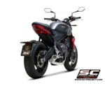SC-Project Ολόσωμη εξάτμιση (Full System) CR-T Titanium Triumph Trident 660 2021-2024 (T26A-CDE38TR) - Image 3