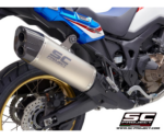 SC-Project Εξάτμιση Honda Africa Twin CRF1000L 2016-2019 Adventure Titanium Slip-On