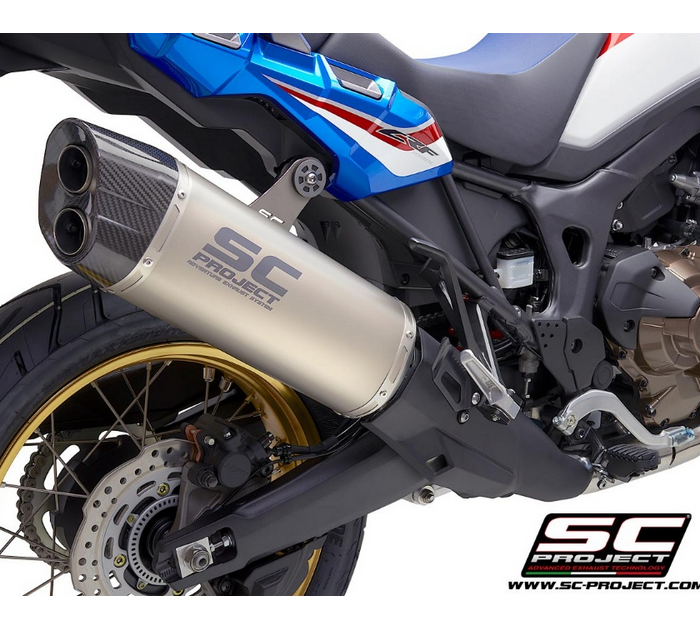 SC-Project Εξάτμιση Honda Africa Twin CRF1000L 2016-2019 Adventure Titanium Slip-On