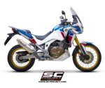 SC-Project Εξάτμιση Honda Africa Twin CRF1100L 2020-2023 Rally Raid Titanium Slip-On - Image 3