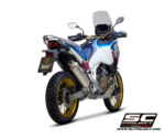 SC-Project Εξάτμιση Honda Africa Twin CRF1100L 2020-2023 Rally Raid Titanium Slip-On - Image 5